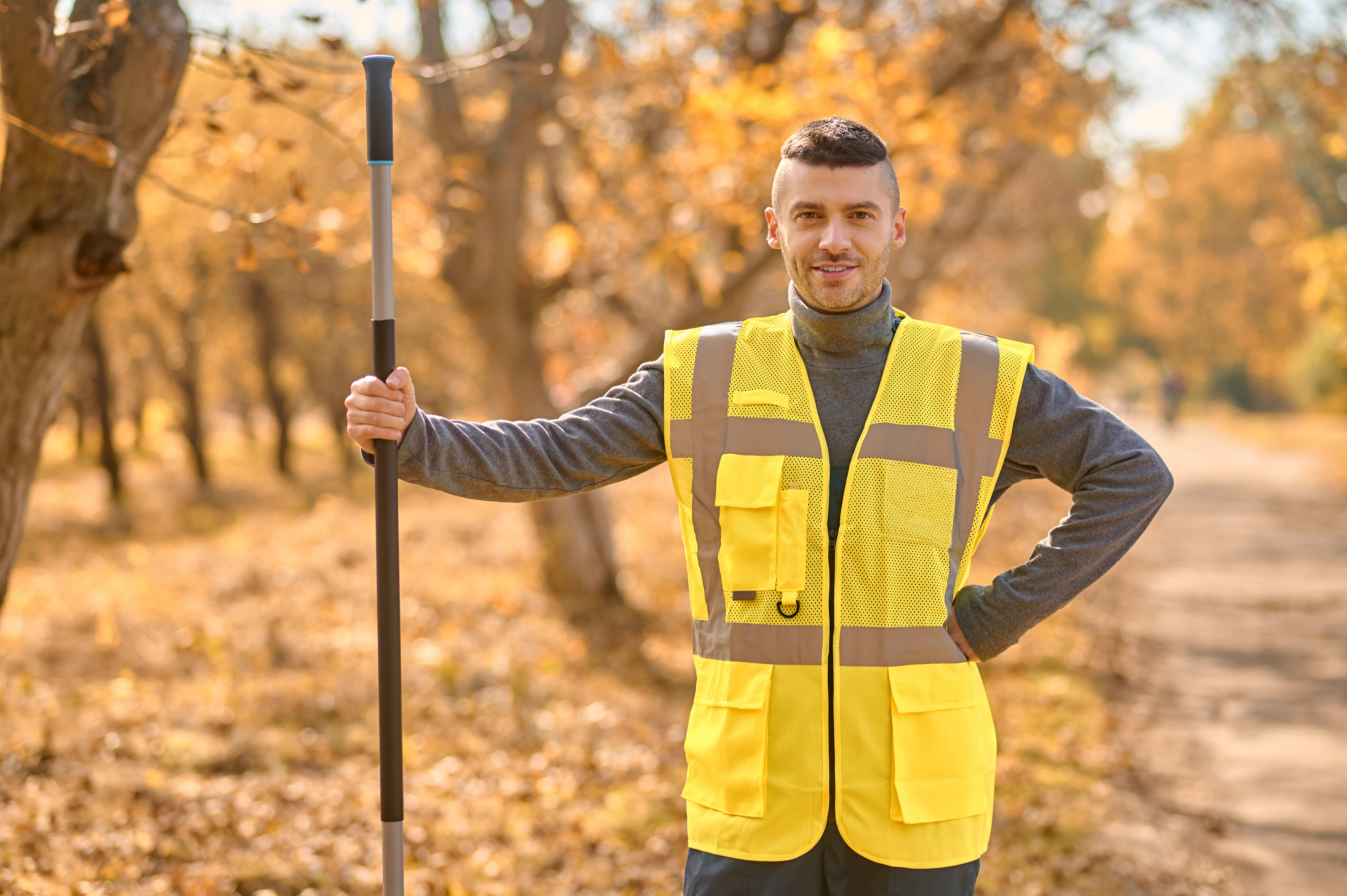 high visibility work jacket printing london